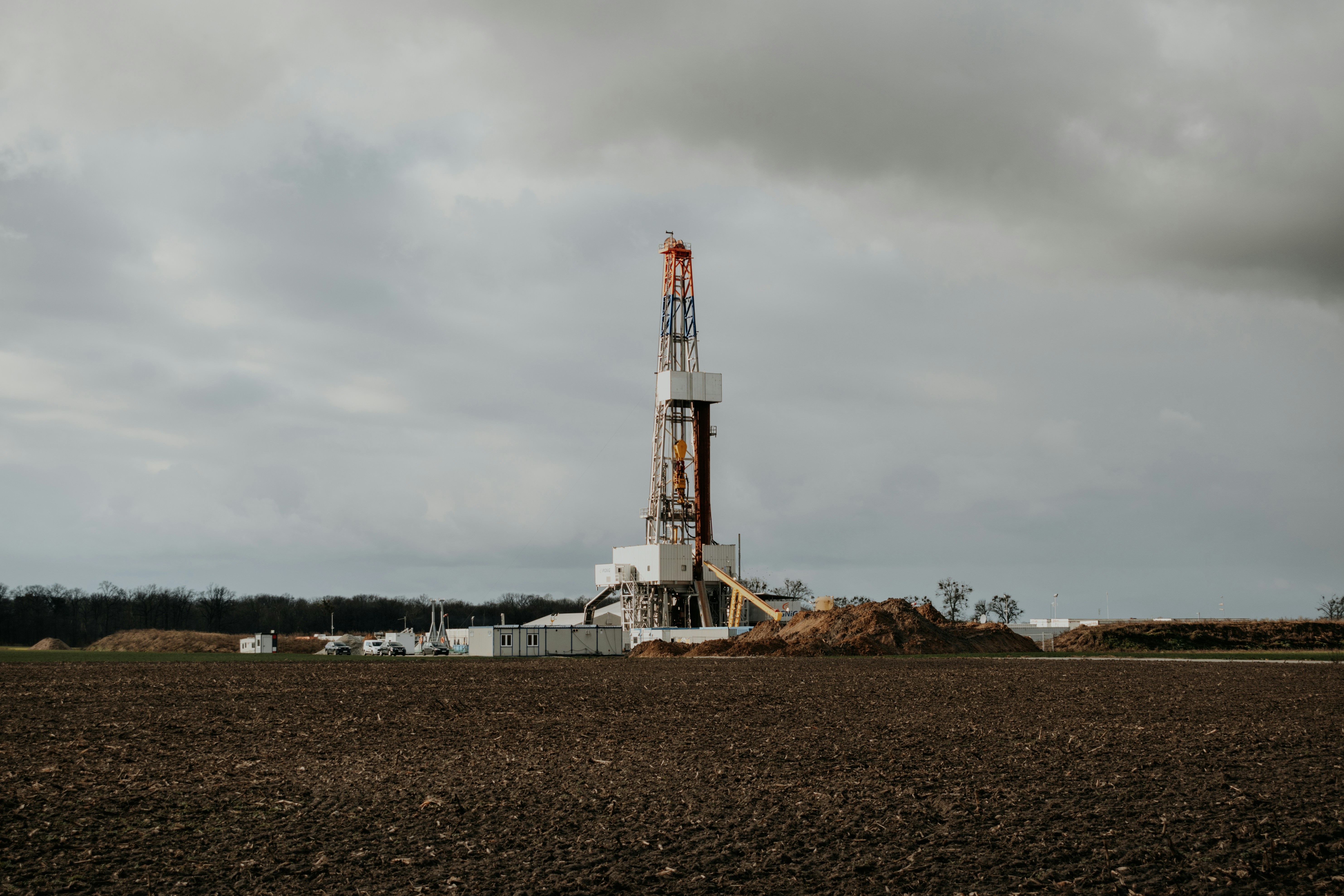 Agricultural water well drilling